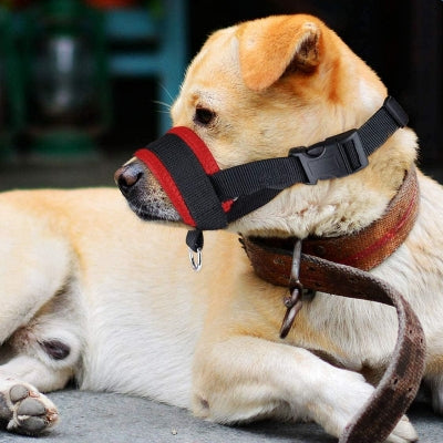 Muselière - AntiBarkDogMouthMuzzle™ - Rouge