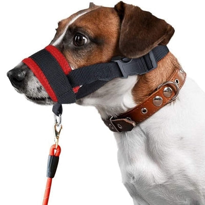 Muselière - AntiBarkDogMouthMuzzle™ - Rouge
